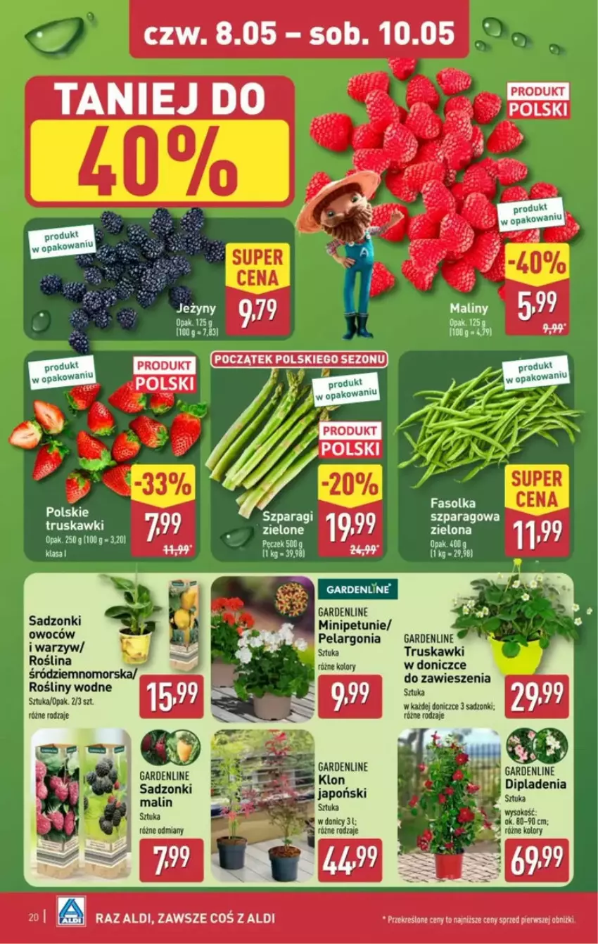 Gazetka promocyjna Aldi - ważna 05.05 do 10.05.2025 - strona 13 - produkty: Fa, Por, Truskawki