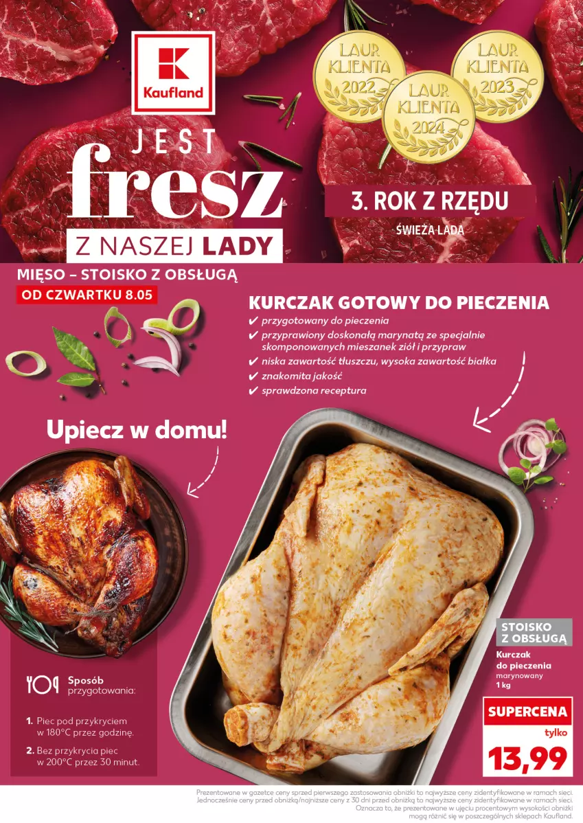 Gazetka promocyjna Kaufland - Mocny Start - ważna 12.05 do 14.05.2025 - strona 20 - produkty: Kurczak, Mięso, Piec, Sok
