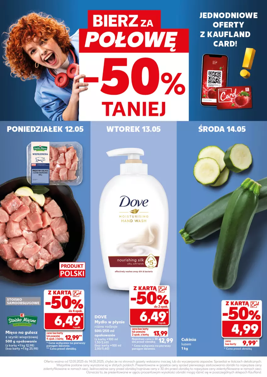 Gazetka promocyjna Kaufland - Mocny Start - ważna 12.05 do 14.05.2025 - strona 38 - produkty: Dove, Fa, Mięso, Mięso na gulasz