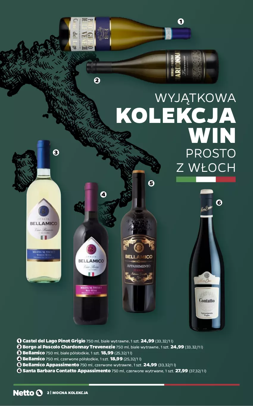 Gazetka promocyjna Netto - Alkohole - Mocne - ważna 11.05 do 23.05.2026 - strona 2 - produkty: Bell, Bella, Chardonnay, Pinot Grigio