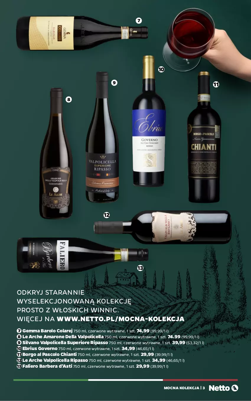 Gazetka promocyjna Netto - Alkohole - Mocne - ważna 11.05 do 23.05.2026 - strona 3 - produkty: Chia, Chianti, Dell, Fa, Valpolicella