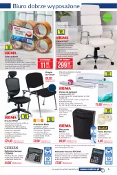 Gazetka promocyjna Makro - [Oferta promocyjna] Artykuły przemysłowe - Gazetka - ważna od 03.05 do 03.05.2021 - strona 5 - produkty: Sok, Por, Kosz, Klej, Niszczarka, Lack, Taśma pakowa, Krzesło, Biuro, Siedzisko, Fotel, Poduszka, Fa