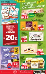 Gazetka promocyjna Kaufland - OFERTA TYGODNIA - Gazetka - ważna od 24.03 do 24.03.2021 - strona 36 - produkty: Piec, Ser, BIC, Praliny, Ferrero Rocher, Czekolada, Ferrero, Bomboniera, Waga, Kinder, Lindt, Milka