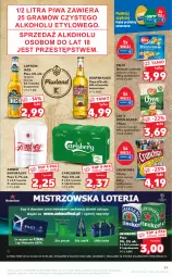 Gazetka promocyjna Kaufland - OFERTA TYGODNIA - Gazetka - ważna od 24.03 do 24.03.2021 - strona 39 - produkty: Piwa, Piwo, Gin, Gra, Orzeszki, Chipsy, Heineken, Desperados, Carlsberg, Crunchips, Felix, Orzeszki ziemne, Captain Jack