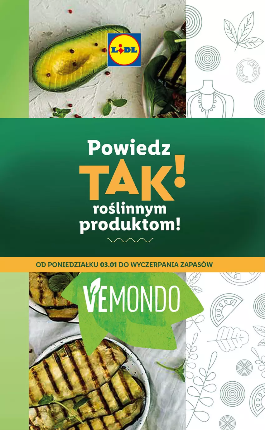 Gazetka promocyjna Lidl - KATALOG VEMONDO - ważna 03.01 do 09.01.2022 - strona 1