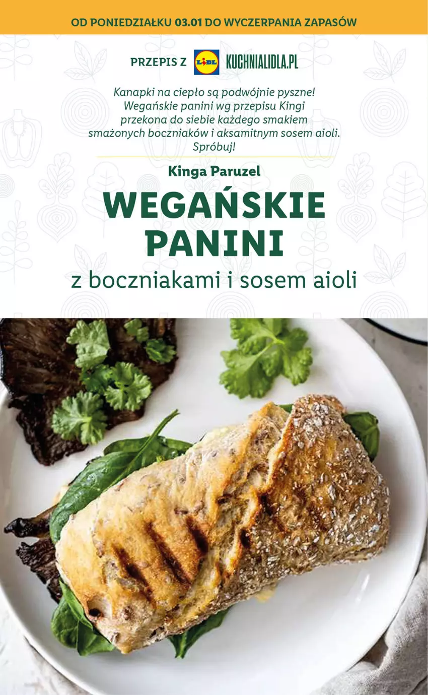 Gazetka promocyjna Lidl - KATALOG VEMONDO - ważna 03.01 do 09.01.2022 - strona 2 - produkty: Aksam, Boczniak, Sos