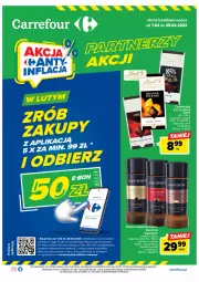 Gazetka promocyjna Carrefour - Gazetka Marki znane i lubiane - Gazetka - ważna od 25.02 do 25.02.2023 - strona 1 - produkty: Kawa rozpuszczalna, Kawa, Czekolada, Davidoff, Lindt