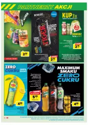 Gazetka promocyjna Carrefour - Gazetka Marki znane i lubiane - Gazetka - ważna od 25.02 do 25.02.2023 - strona 18 - produkty: Sok, Mus, Koc, 7up, Pietruszka, Pepsi max, Mirinda, Kosz, Kiwi, Pepsi, Tiger, Lipton, Napój gazowany, Tymbark, Napój, Szpinak