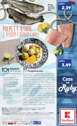 Gazetka promocyjna Kaufland - RYBY - Gazetka - ważna od 07.09 do 07.09.2022 - strona 2 - produkty: Warzywa, Top, Sos, Sól, Ryż, Por, Mus, Pstrąg tęczowy, Bulion, Kawa, Tarta, Lion, Pieprz, Pulpety, Pstrąg, Gałka, Dorsz, Wagi, Masło, Orka, Fa