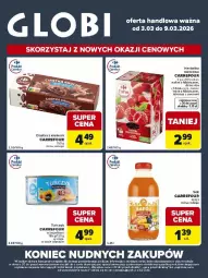 Gazetka promocyjna Carrefour - Gazetka Globi - Gazetka - ważna od 09.03 do 09.03.2026 - strona 2 - produkty: Ciastka, Sos, Sok, Hibiskus, Róża, Kawa, Dzika róża, Tuńczyk