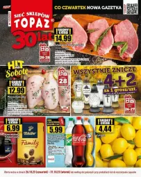 Gazetka promocyjna Topaz - Gazetka - ważna od 31.10 do 31.10.2023 - strona 1 - produkty: Kurczak, Ser, Tusz, Schab wieprzowy, Ziaja, Waga, Fa