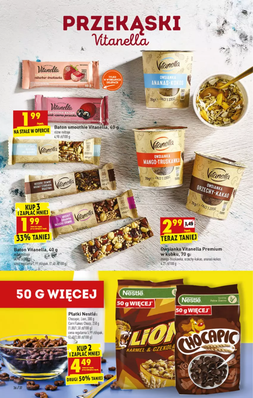 Gazetka promocyjna Biedronka - W tym tygodniu - ważna 05.07 do 10.07.2021 - strona 36 - produkty: Ananas, Baton, Kokos, Smoothie