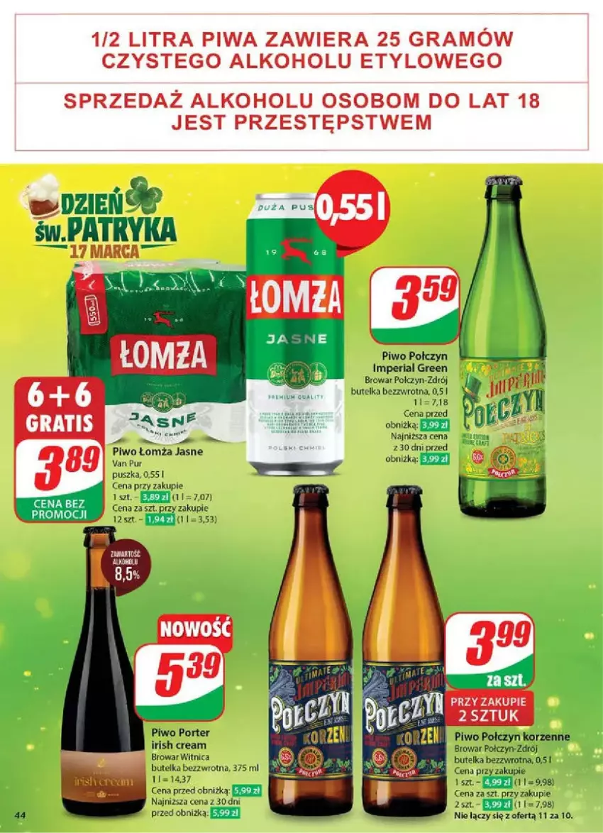 Gazetka promocyjna Dino - ważna 12.03 do 18.03.2025 - strona 39 - produkty: Gra, Piwa, Tusz