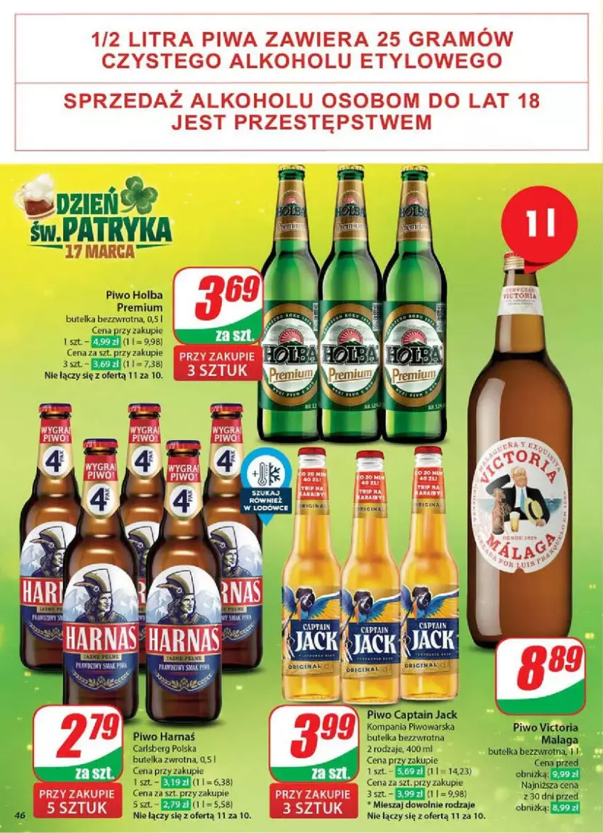 Gazetka promocyjna Dino - ważna 12.03 do 18.03.2025 - strona 41 - produkty: Carlsberg, Fa, Harnaś, Mus, Piwo