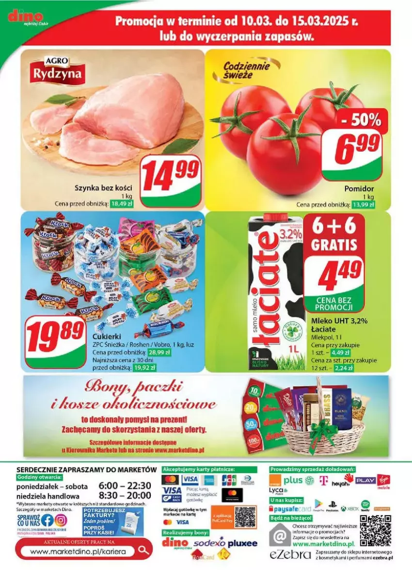 Gazetka promocyjna Dino - ważna 12.03 do 18.03.2025 - strona 68 - produkty: Fa, Feta, Gry, Maska, Mleko, Perfum