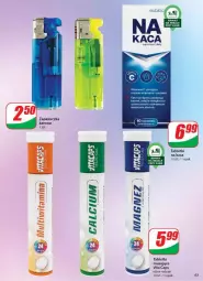 Gazetka promocyjna Dino - Gazetka - ważna od 18.03 do 18.03.2025 - strona 60 - produkty: Calcium, Mus, Zapalniczka, Tablet, Vita C, Tabletki musujące, Fa