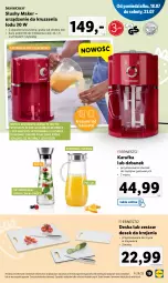 Gazetka promocyjna Lidl - GAZETKA - Gazetka - ważna od 23.07 do 23.07.2022 - strona 19 - produkty: Sok, Dzbanek, Pojemnik, Karafka, Owoce, Napój