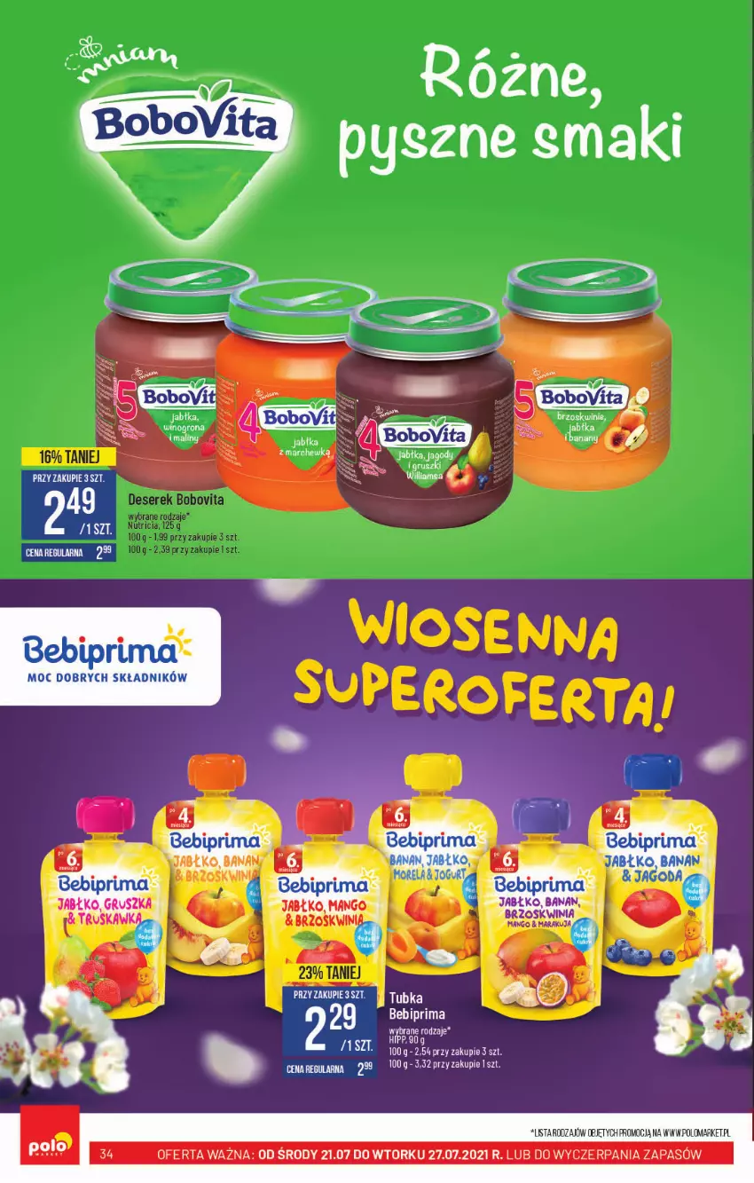 Gazetka promocyjna PoloMarket - Gazetka pomocyjna - ważna 21.07 do 27.07.2021 - strona 34 - produkty: Jabłka, Wino, Winogrona