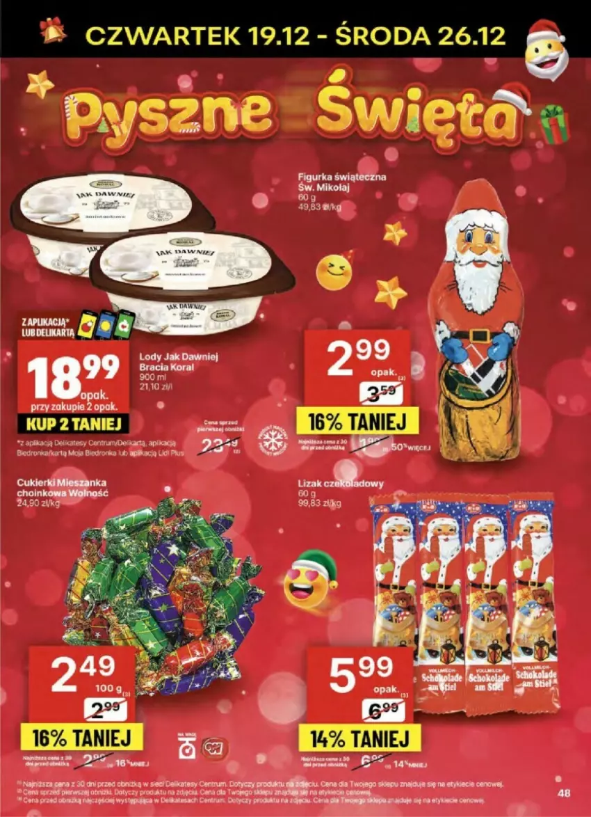 Gazetka promocyjna Delikatesy Centrum - ważna 19.12 do 25.12.2024 - strona 43 - produkty: Cukier, Cukierki, Koc, Rum