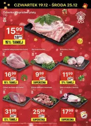 Gazetka promocyjna Delikatesy Centrum - Gazetka - ważna od 25.12 do 25.12.2024 - strona 15 - produkty: Kurczak, Mięso wołowe, Golonka z indyka, Tusz, Mięso