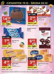 Gazetka promocyjna Delikatesy Centrum - Gazetka - ważna od 25.12 do 25.12.2024 - strona 33 - produkty: Piernik, Ciastka, Krakus, Rum, Kinder Bueno, Milky Way, Wafle, Pierniki w czekoladzie, Baton, Krakuski, Kinder, Fa