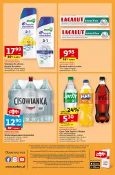 Gazetka promocyjna Auchan - Pewność Niskich Cen Supermarket - Gazetka - ważna od 26.02 do 26.02.2025 - strona 14 - produkty: Ser, Gra, Pasta do zębów, Coca-Cola, Lacalut, Szampon, Fanta, Woda niegazowana, Woda, Sprite, Cisowianka, Fa