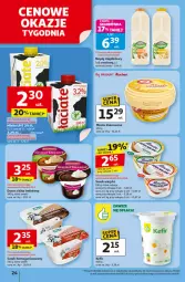 Gazetka promocyjna Auchan - Odlotowe ceny na start szkoły Hipermarket - Gazetka - ważna od 20.08 do 20.08.2025 - strona 24 - produkty: Masło klarowane, Serek wiejski, Ser, Serek homogenizowany, Serek, Deser, Masło, Napój, Kefir