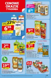 Gazetka promocyjna Auchan - Odlotowe ceny na start szkoły Hipermarket - Gazetka - ważna od 20.08 do 20.08.2025 - strona 27 - produkty: Makaron, Hummus, Sos, Mus, Sante, Spaghetti, Smoothie, Krem orzechowy, Alpro