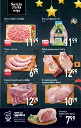 Gazetka promocyjna Stokrotka - Market - Gazetka - ważna od 08.12 do 08.12.2021 - strona 3 - produkty: Kurczak, Szynka wieprzowa, Szynka, Schab wieprzowy, Boczek, Golonka wieprzowa, Mięso, Boczek wieprzowy