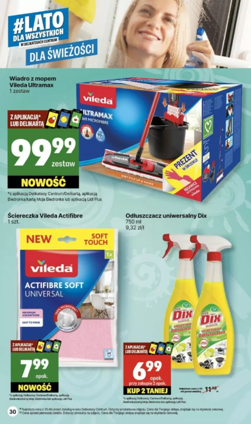 Gazetka promocyjna Delikatesy Centrum - ważna 03.06 do 16.06.2024 - strona 24 - produkty: Orka, Rum, Vileda