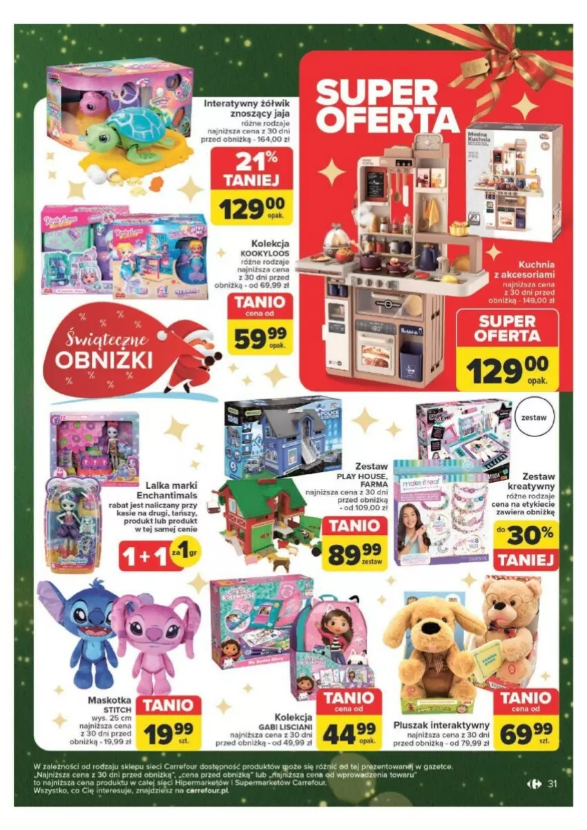 Gazetka promocyjna Carrefour - ważna 09.12 do 15.12.2024 - strona 25 - produkty: Enchantimals, Fa, Jaja, Lalka, Tera