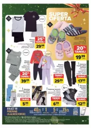 Gazetka promocyjna Carrefour - Gazetka - ważna od 15.12 do 15.12.2024 - strona 31 - produkty: Top, Kapcie, Sony, Karp, Klej, Rajstopy, Kalesony, Dzieci, Piżama