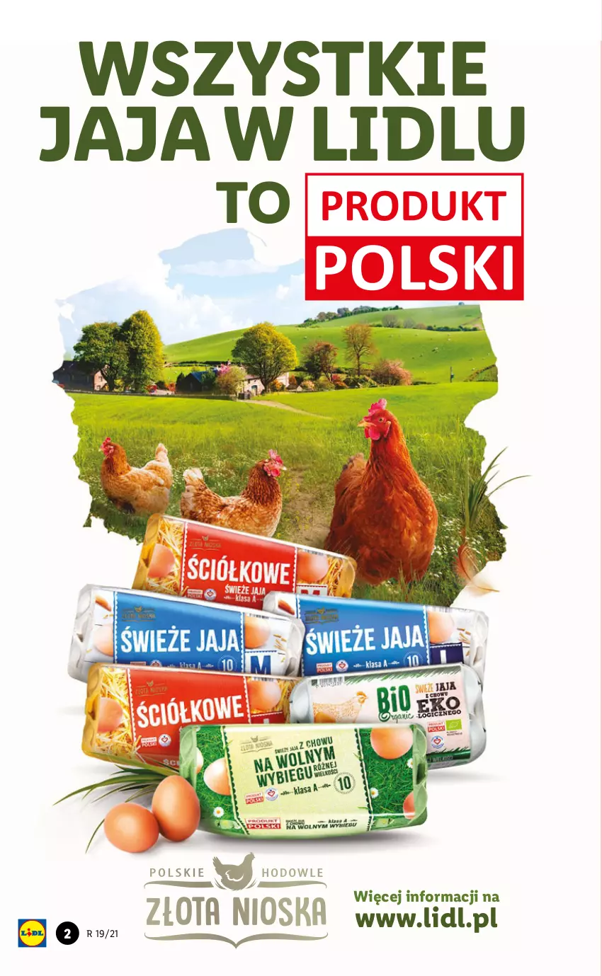 Gazetka promocyjna Lidl - GAZETKA - ważna 10.05 do 12.05.2021 - strona 2 - produkty: Jaja