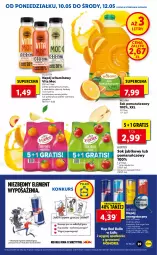 Gazetka promocyjna Lidl - GAZETKA - Gazetka - ważna od 12.05 do 12.05.2021 - strona 23 - produkty: Sok pomarańczowy, Sok, Gra, Napój energetyczny, Tropical, Red Bull, Morela, Sok jabłkowy, Wosana, Arbuz, Napój, Grejpfrut, Hortex, HP