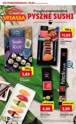 Gazetka promocyjna Lidl - GAZETKA - Gazetka - ważna od 12.05 do 12.05.2021 - strona 28 - produkty: Ryż do sushi, Ryż, Pasta wasabi, House of Asia, Sushi, Wasa