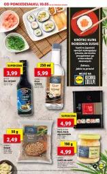 Gazetka promocyjna Lidl - GAZETKA - Gazetka - ważna od 12.05 do 12.05.2021 - strona 29 - produkty: Sos, Ryż, Ocet ryżowy, House of Asia, Sezam, Sushi, Lazur, Ocet, Imbir, LG