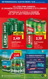 Gazetka promocyjna Lidl - GAZETKA - Gazetka - ważna od 12.05 do 12.05.2021 - strona 43 - produkty: Heineken, Lech Premium