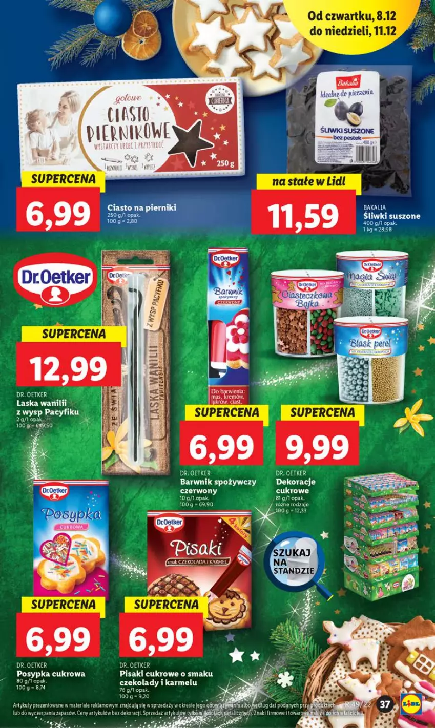 Gazetka promocyjna Lidl - GAZETKA - ważna 07.12 do 11.12.2022 - strona 41 - produkty: Dr. Oetker, Pajac, Piernik