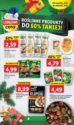 Gazetka promocyjna Lidl - GAZETKA - Gazetka - ważna od 11.12 do 11.12.2022 - strona 35 - produkty: Hummus, Mus, Pasta warzywna, Tofu, Klopsiki, Fa