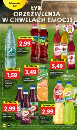 Gazetka promocyjna Lidl - GAZETKA - Gazetka - ważna od 11.12 do 11.12.2022 - strona 54 - produkty: Sos, Sok, Róża, Ice tea, Cynk, Fortuna, Tymbark, Dzika róża, Syrop, Limonka, Aronia, Woda mineralna, Woda, Herbata, Mango, Napój, Nektar, Hortex