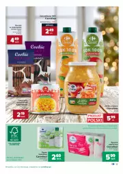 Gazetka promocyjna Carrefour - Gazetka Carrefour - Gazetka - ważna od 19.12 do 19.12.2021 - strona 13 - produkty: Jabłka prażone, Piernik, Sok, Ser, Rum, Papier, Kukurydza konserwowa, Papier toaletowy, Pierniki w czekoladzie, Sok jabłkowy, Ręcznik, Rolki, Kukurydza, Jabłka