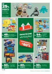 Gazetka promocyjna Carrefour - Gazetka Carrefour - Gazetka - ważna od 19.12 do 19.12.2021 - strona 28 - produkty: Pojazd, Robot, Nerf, Hot Wheels