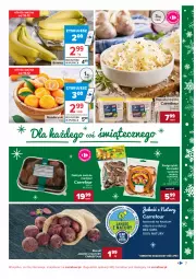 Gazetka promocyjna Carrefour - Gazetka Carrefour - Gazetka - ważna od 19.12 do 19.12.2021 - strona 7 - produkty: Mandarynki, Banany, Podgrzybki, Daktyle, Siatka, Buraki, Borowiki