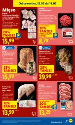 Gazetka promocyjna Lidl - GAZETKA - Gazetka - ważna od 14.02 do 14.02.2026 - strona 37 - produkty: Piec, Kurczak, Sok, Sokołów, Tatar wołowy, Kaczka, Kaczka faszerowana, Mięso, Fa