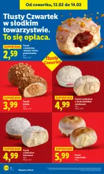 Gazetka promocyjna Lidl - GAZETKA - Gazetka - ważna od 14.02 do 14.02.2026 - strona 6 - produkty: Pączek, Róża, Crème brûlée, Kokos