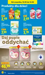 Gazetka promocyjna Lidl - GAZETKA - Gazetka - ważna od 14.02 do 14.02.2026 - strona 60 - produkty: Ryż, Por, Mus, O Bag, Dzieci, Fa