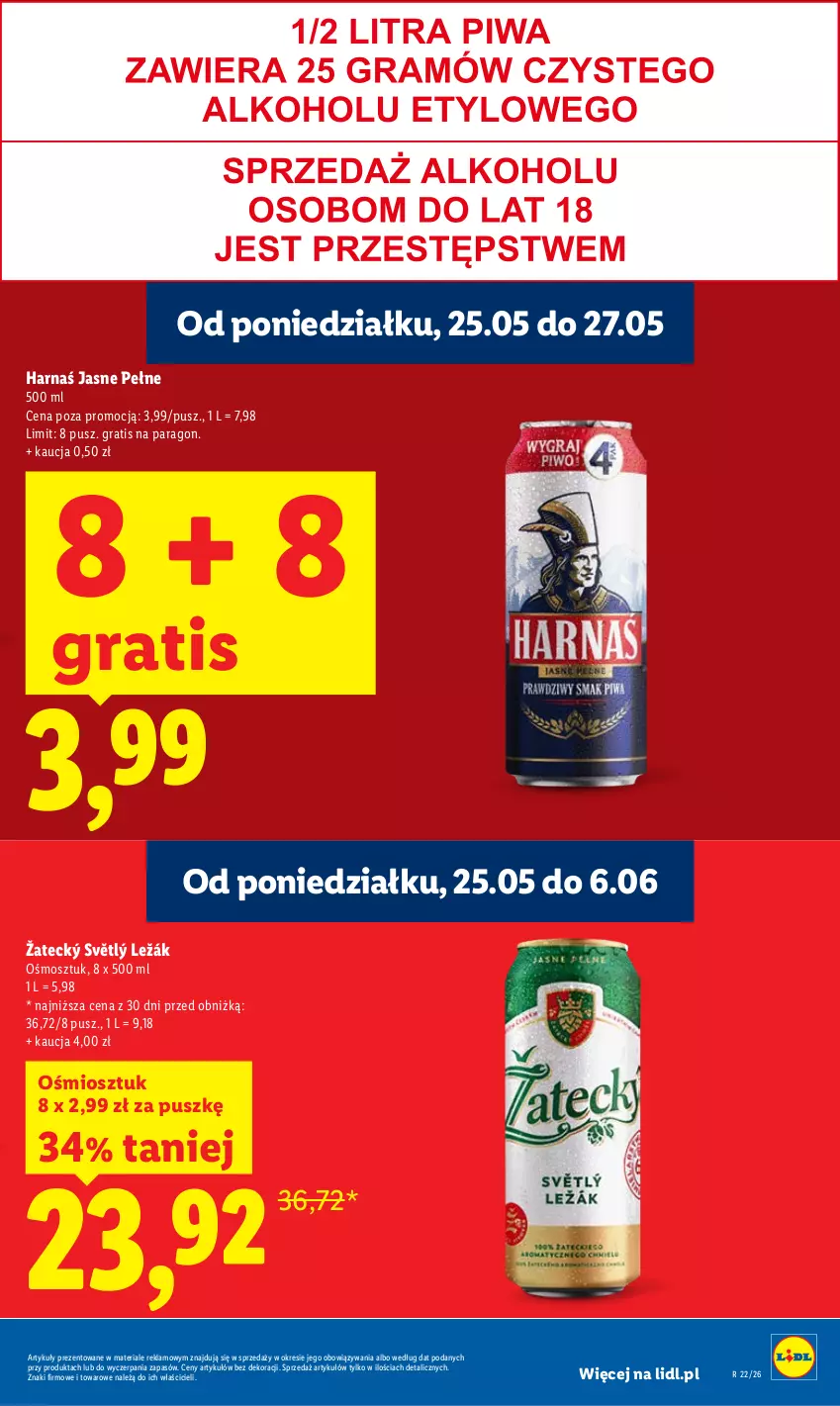 Gazetka promocyjna Lidl - Gazetka ważna od 25.05 do 27.05 - ważna 25.05 do 27.05.2026 - strona 25 - produkty: Gra, Harnaś