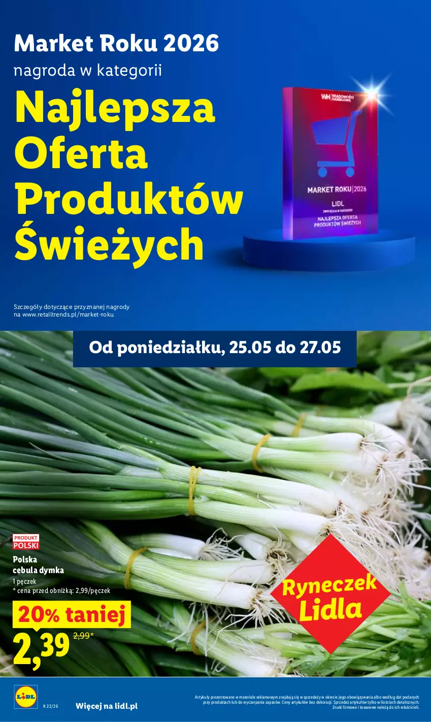Gazetka promocyjna Lidl - Gazetka ważna od 25.05 do 27.05 - ważna 25.05 do 27.05.2026 - strona 34 - produkty: Cebula