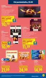 Gazetka promocyjna Lidl - Gazetka ważna od 25.05 do 27.05 - Gazetka - ważna od 27.05 do 27.05.2026 - strona 11 - produkty: Toblerone, Praliny, Czekolada, Czekolada gorzka, Toffifee, Lindt, Fa