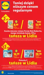 Gazetka promocyjna Lidl - Gazetka ważna od 25.05 do 27.05 - Gazetka - ważna od 27.05 do 27.05.2026 - strona 30 - produkty: Ryż, Por, Gra, Rama, Pieluchy, BoboVita, Dada, Mango